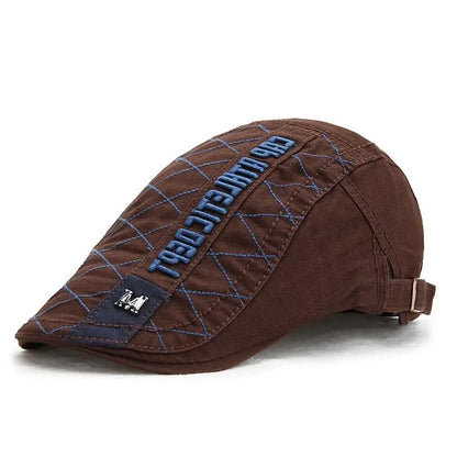 Hot Sale Summer Outdoor Flat Hat Sports Cotton Beret Caps Solid Color Casual Peaked Caps Unisex M Label Stylish Casual Sun Hats