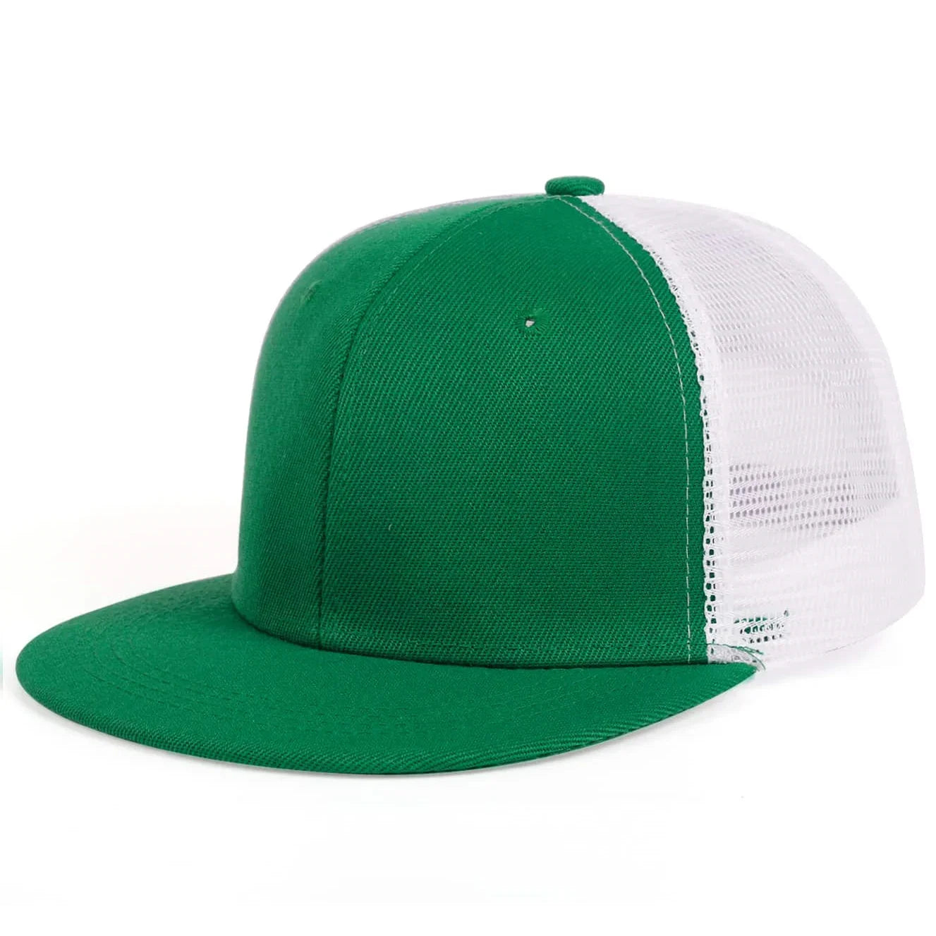 Unisex Solid Color Splicing Baseball Hats Spring Autumn Outdoor Adjustable Casual Hip-hop Trucker Caps Sunscreen Hat