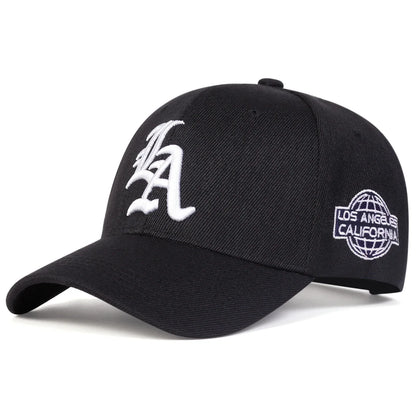 Unisex Personality Letter Embroidery Baseball Caps Spring and Autumn Outdoor Adjustable Casual Hat Hip Hop Hat Sunscreen Hats