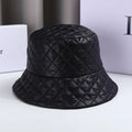 Autumn and Winter Bucket Hat Japanese Simple Solid Color Xiaoyan Tide Brand Down Warm Casual Versatile Basin Hat Children