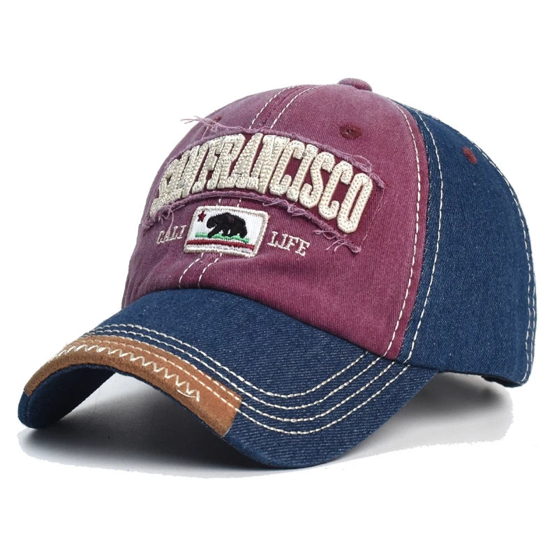 Embroidered Baseball Cap - Lightweight, Curved Brim, Casual, Outdoor Trucker Hat for Men& Women, Sports, and Outdoor Activities