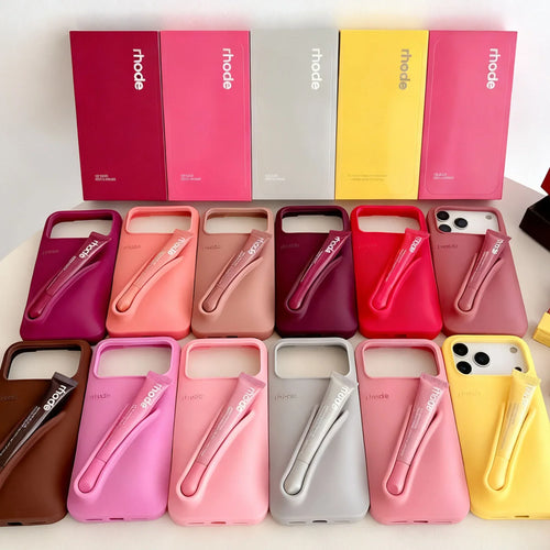 Rhode Lemontini Lip Gloss iPhone Case