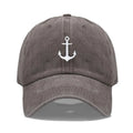 Anchor Embroidered Baseball Cap for Women Men Fashion Adjustable Soft Washed Cotton Dad Hat Unisex Classic Golf Caps