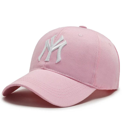 Fashion Letters MY Embroidery Baseball Cap For Women Men Cotton Unisex-Teens Snapback Flat Bill Hip Hop Tide Hats Visors Sun Hat