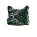 Hip Hop Distressed Knitted Caps Unisex Winter Y2k Cat Ears Little devil Beanies Outdoor Fuzzy Thick Warm Balaclava Hat
