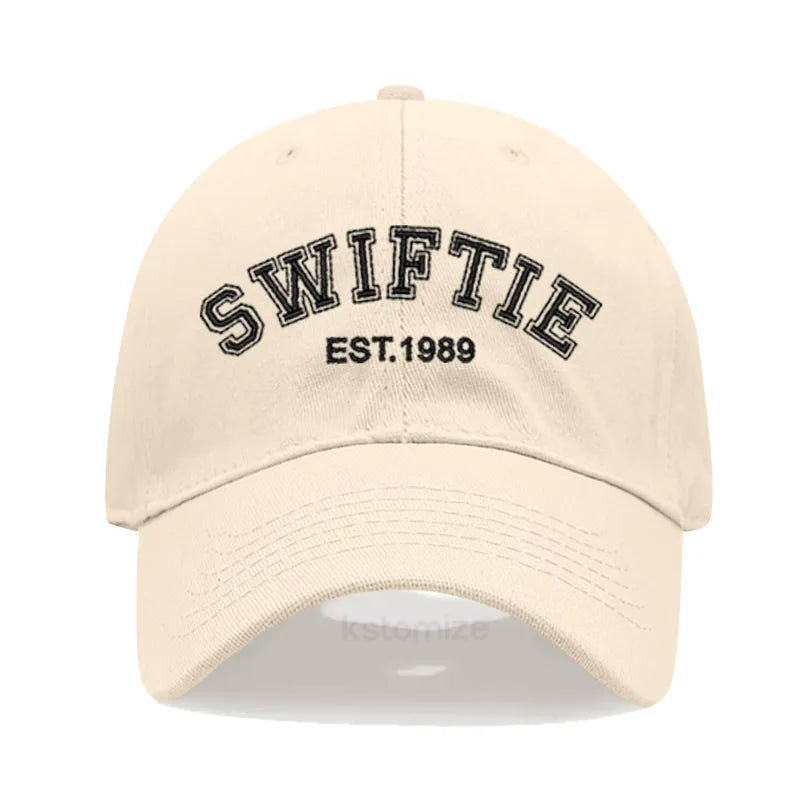 SWIFTIE 1989 Embroidery Baseball Cap for Men Women Unisex Washed Cotton Dad Hat Sun Hat Gift Fans Outdoor Sports Dropshipping