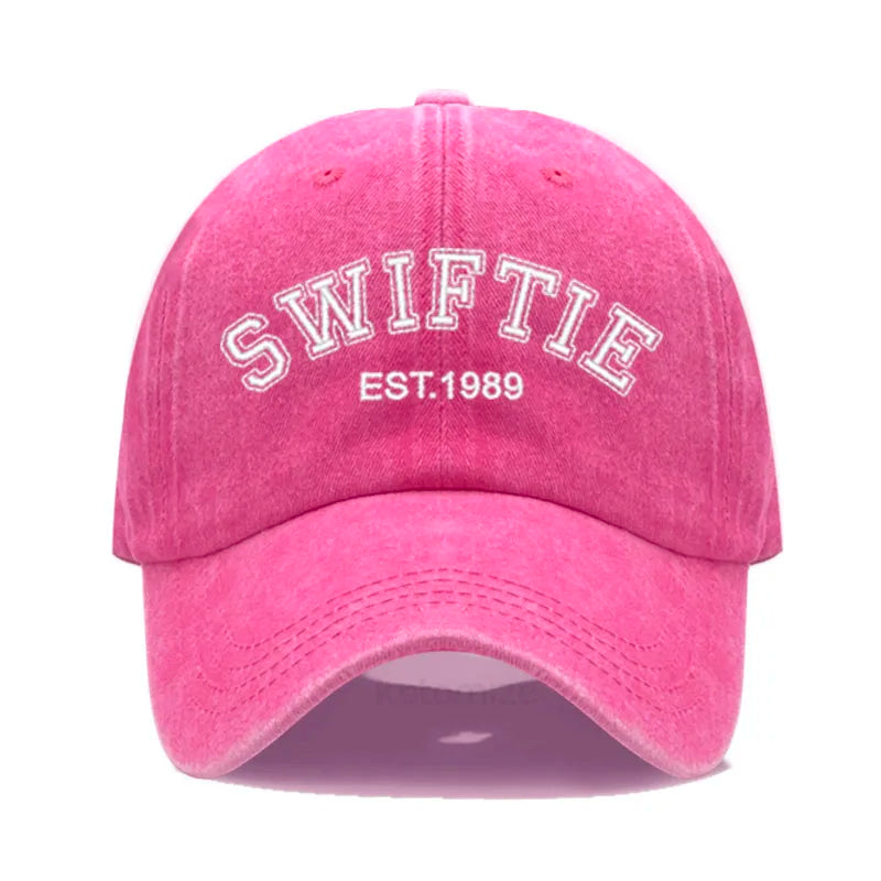 SWIFTIE 1989 Embroidery Baseball Cap for Men Women Unisex Washed Cotton Dad Hat Sun Hat Gift Fans Outdoor Sports Dropshipping