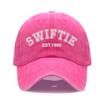 SWIFTIE 1989 Embroidery Baseball Cap for Men Women Unisex Washed Cotton Dad Hat Sun Hat Gift Fans Outdoor Sports Dropshipping