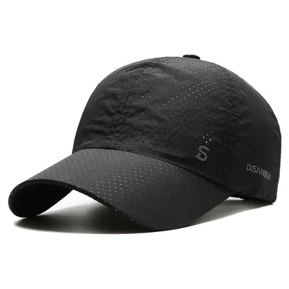 Men’s Quick Dry Running Cap Breathable Lightweight Outdoor Sun Visor Baseball Hat