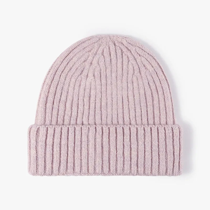 New Cool Women Man Autumn Winter Thick Wool Beanie Hat High Quality Outdoor Earflaps Warm Knitted Beanie Cap Hat For Men Women