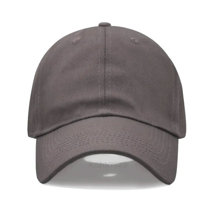 Custom Text Logo Embroidery Vintage Washed Cotton Baseball Cap Fashion Women Men Hat Sport Visors Snapback Cap Sun Hat