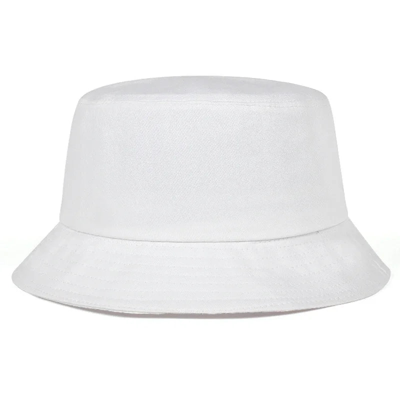 Unisex Solid Color Light Plate Personality Bucket Hats Fishermen Caps Outdoor Casual Cap Sunscreen Hat
