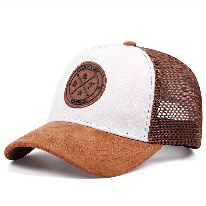 Unisex Mesh Baseball Cap Summer Outdoor Sports Adjustable Trucker Caps Fashion Curved Dad Cap Men Women Casual Breathable Sunhat