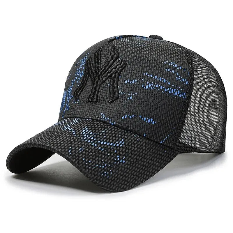 Men’s Embroidered Letter Baseball Cap Unisex Summer Sunshade Sports Travel Hat