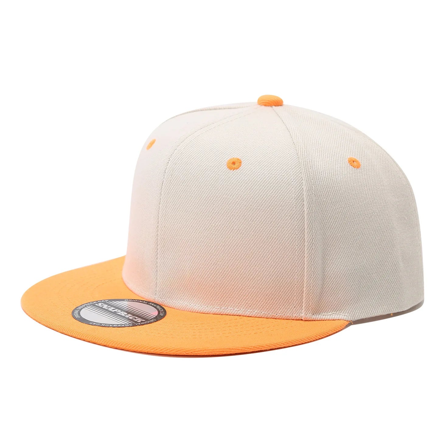 Flat Edge Baseball Cap Korean Version Two-color Splicing Hip-hop Hat Men's and Women's Tide Street Cool Hip-hop Hat