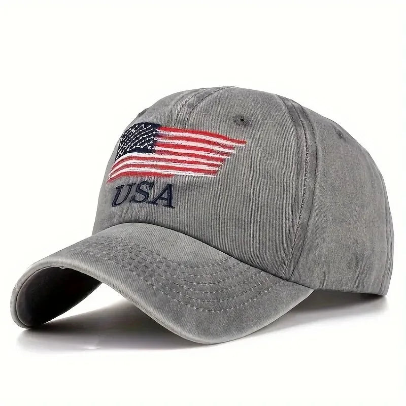 Lightweight Adjustable Unisex Embroidery Baseball Cap Solid Color Casual Dad Hat For Women & Men