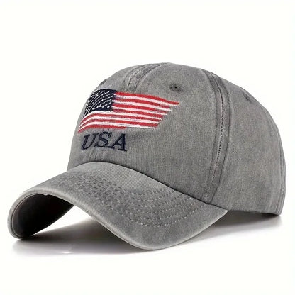 Lightweight Adjustable Unisex Embroidery Baseball Cap Solid Color Casual Dad Hat For Women & Men