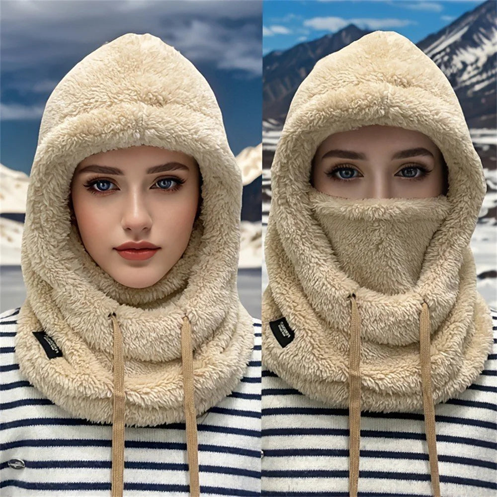 Unisex Winter Balaclava – Thermal Windproof Fleece Ski Full Face Mask Hood