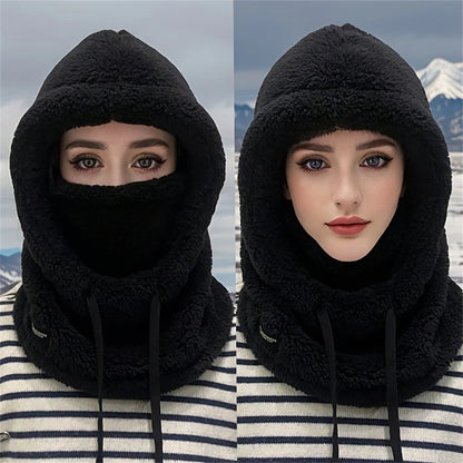 Unisex Winter Balaclava – Thermal Windproof Fleece Ski Full Face Mask Hood