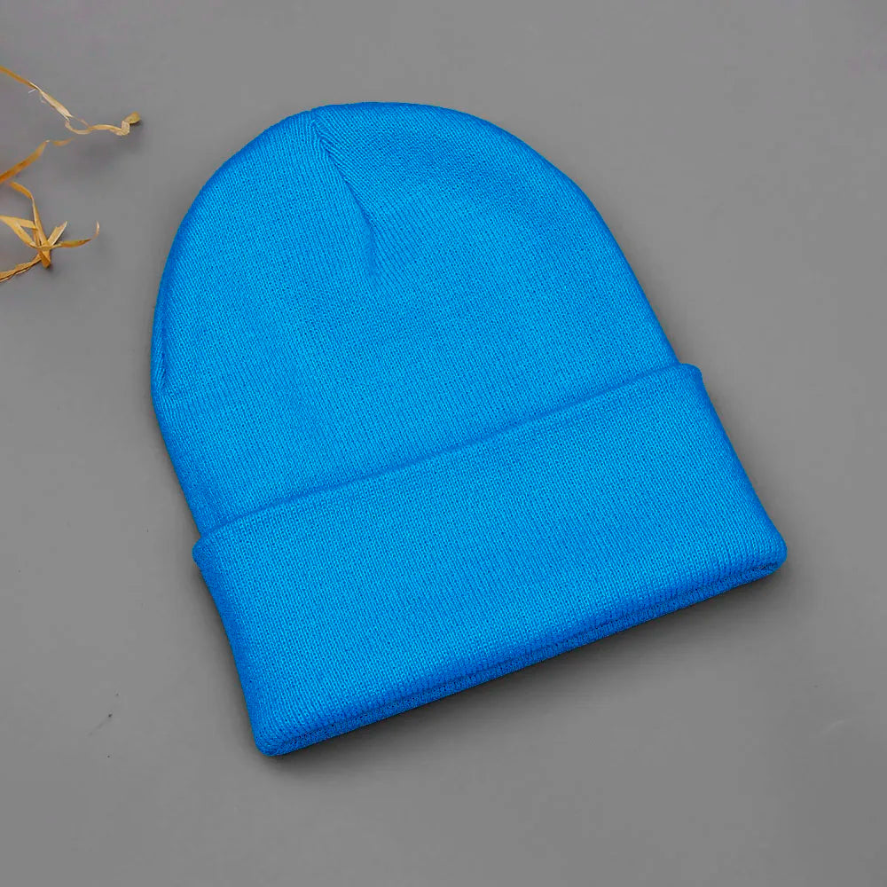 24 Colors Unisex Beanie Hat for Men Women Winter Knit Caps Soft Ski Hats