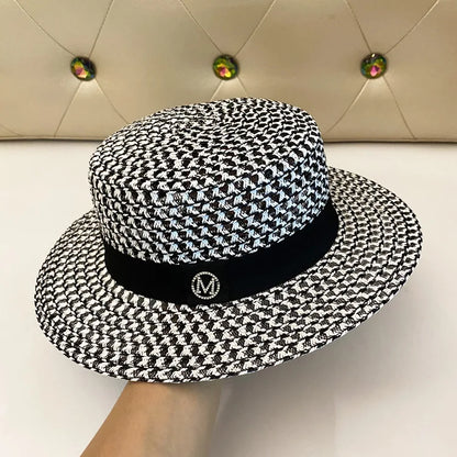 Korean  Breathable Hollow Fisherman Hat, Personalized Basin Hat, Fashionable Diamond Bucket Hat for Women's Summer Outings