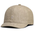 Short Brim Baseball Cap for Men and Women, Personalized Small Brim Hat, Minimalist Baseball Cap