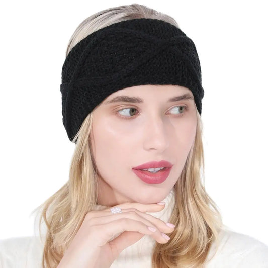 women autumn winter Ponytail Beanie hat female Stretch Crochet knitted hat lady arylic geometry pattern winter hat
