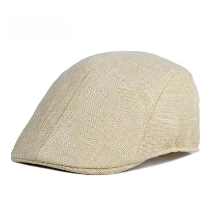 Sun Hat Summer Breathable Beret Cap Cap Mesh Hollow Solid Color Beret Hat Sun Protection Men's Women's Net Dad Hat Forward Cap
