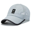 Men’s Mesh Baseball Cap Breathable Summer Dad Hat Outdoor Fishing Snapback Trucker Cap