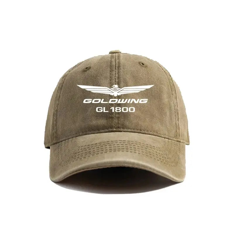 2025 Goldwing GL1800 Baseball Cap Distressed Hats Cap Men Retro Outdoor Summer Adjustable Hat Casual and Versatile