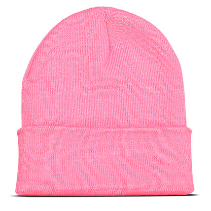 Personalized Custom Beanies Hats with Embroidery Text Logo for Men Women Warm Winter Knitted Cuff Beanie Cap Dropshipping