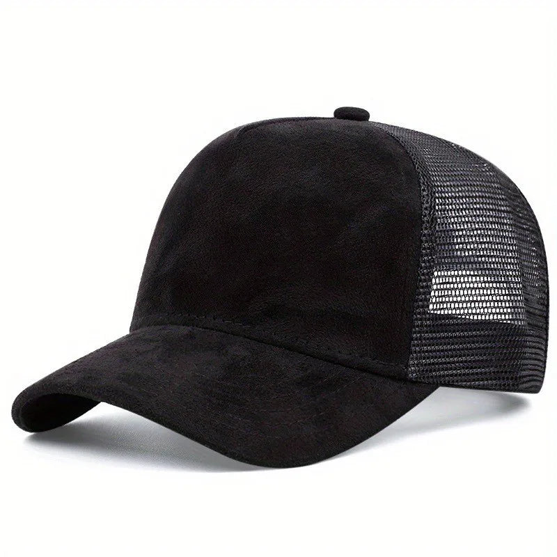 Unisex Mesh Baseball Cap Summer Outdoor Sports Adjustable Trucker Caps Fashion Curved Dad Cap Men Women Casual Breathable Sunhat