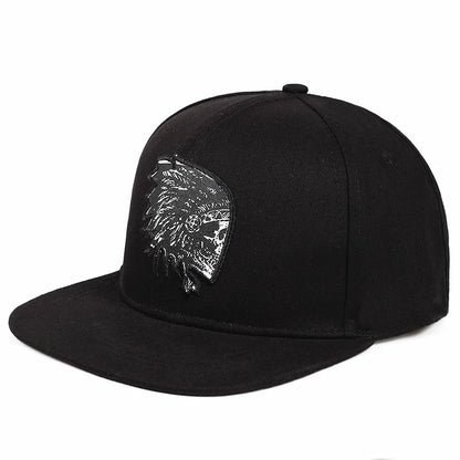 New Snapback Baseball Hat Ten Times Embroidery Adjustable Hats  for Youth Men Women Fashion Cap Flat Trend Street Dance Caps