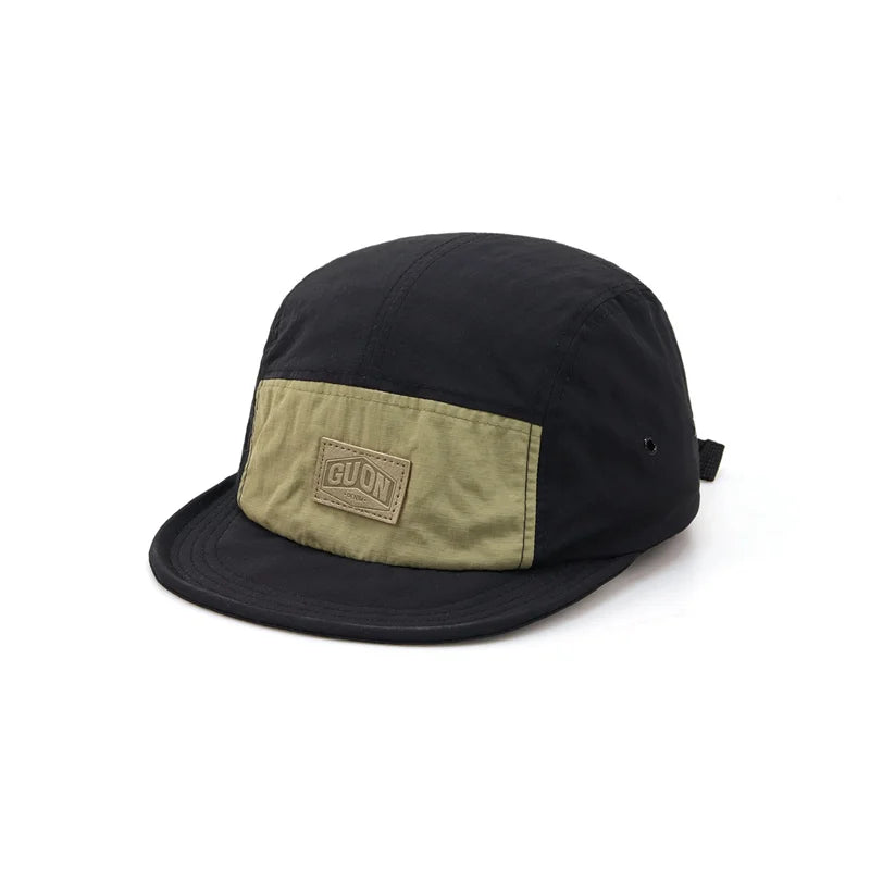 Unisex Quick-Dry Short Brim Baseball Cap – Thin Breathable Summer Outdoor Hiking Sun Hat (5-Panel Style)