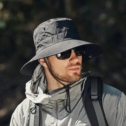 Men's AND WOMEN'S Waterproof Camping Hats, Outdoor Ande Hats, Suffolk Fishing Hats, UV Protection, Hiking and Canada, Summer