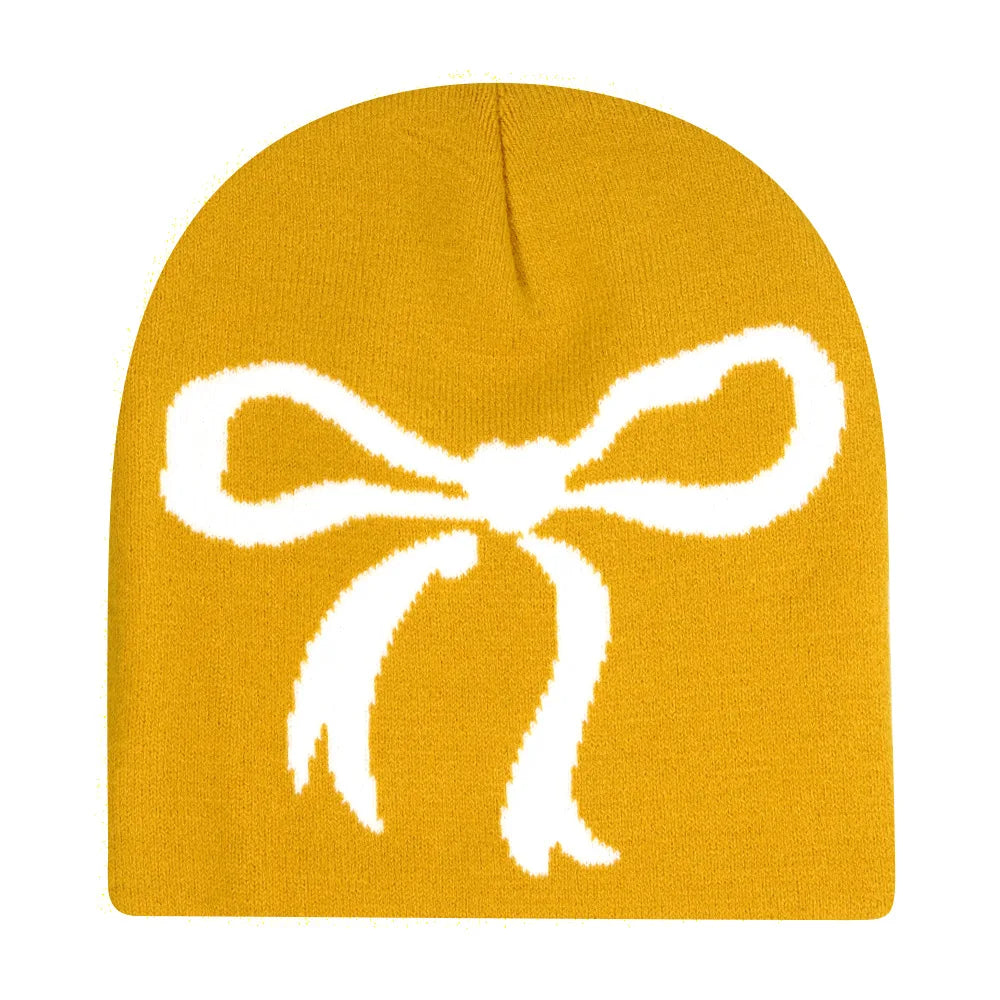 Fashion Printed Knitted Hat Women Men Couple Warm Y2K Beanies Bonnet Wool Skullies Hoods Lady Accessories Hip hop Gorra