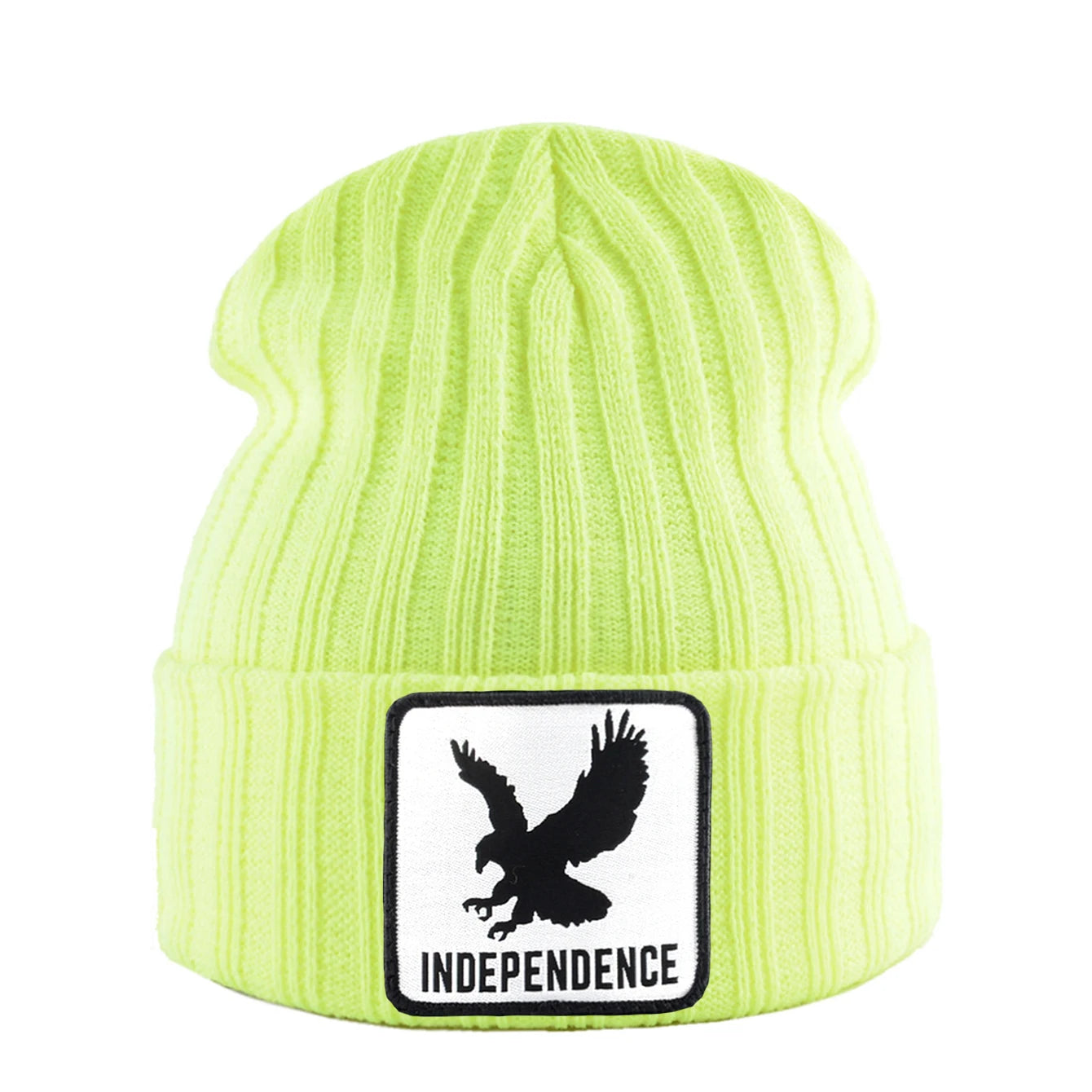 Knitted Skullies Beanie With Animals Patch Men Women Outdoor Casual Sport Hats Autumn Winter Solid Color Hip Hop Beanies