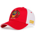 Unisex CCCP National Emblem Baseball Cap Men Women Cotton Snapback Hat Outdoor Visor Sun Hats Adjustable Fashion Hip Hop Hat