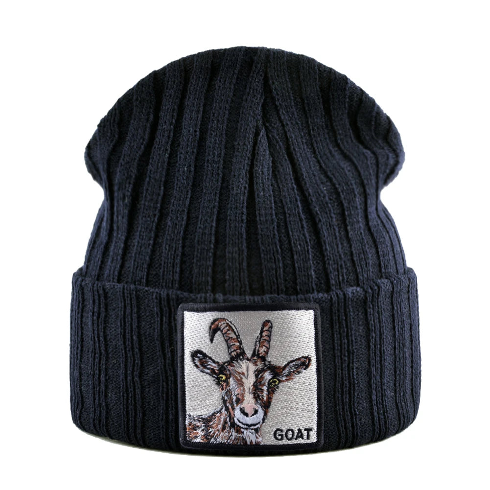 New Fashion Beanies Hat Men Women Autumn Winter Knitted Skullies Cap Boys Girls Streetwear Hip Hop Bonnet Gorras Knit Black Hat