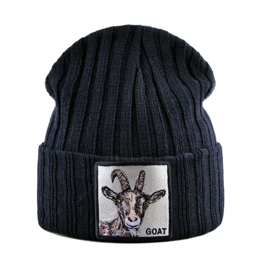 New Fashion Beanies Hat Men Women Autumn Winter Knitted Skullies Cap Boys Girls Streetwear Hip Hop Bonnet Gorras Knit Black Hat