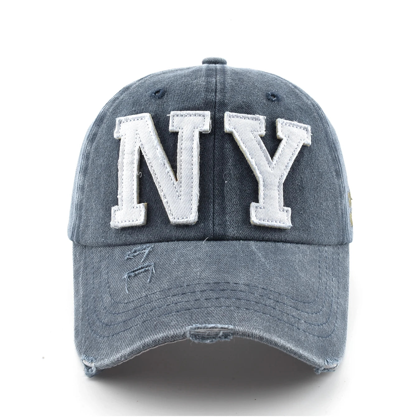 Unisex NewYork Embroidered Baseball Cap Men Vintage Dad Hats For Women Adjustable Outdoor Four Seasons Sun Protection Beach Cap