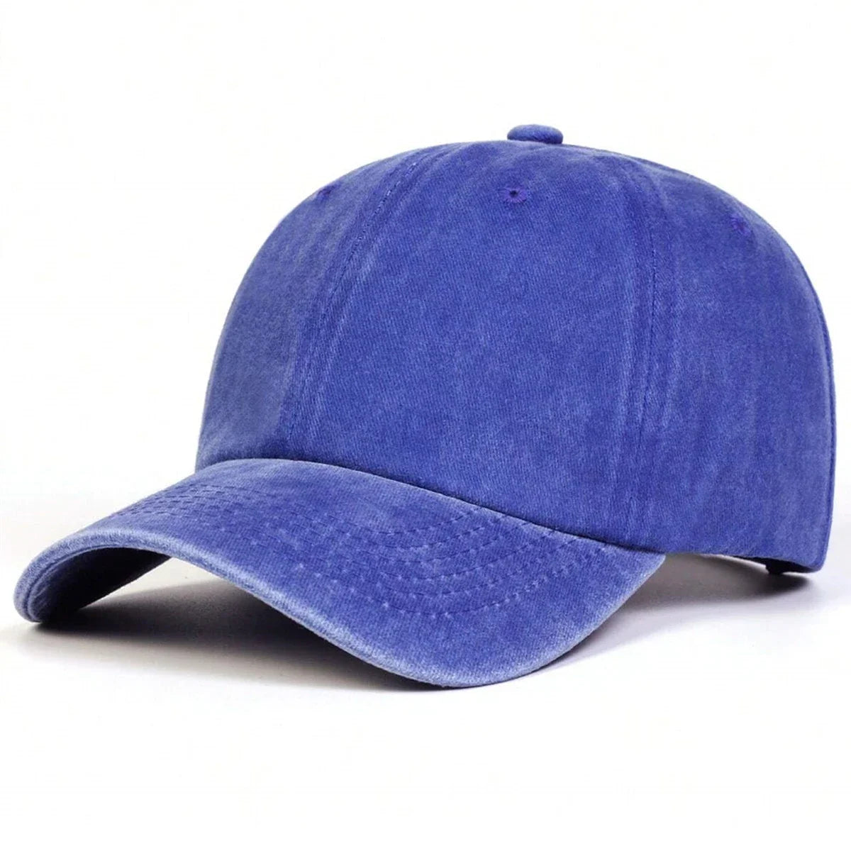 Unisex Light Washed Solid Color Baseball Caps Spring and Autumn Outdoor Adjustable Casual Hats Hip Hop Hat Sunscreen Hat
