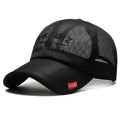 Unisex Mesh Baseball Cap – Embroidered Summer Sun Hat, Breathable Visor