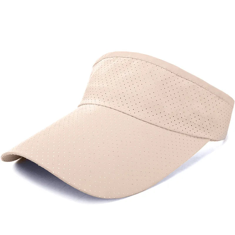 Sun Visor Hat Women Caps Sports Quick Dry Sun Hats Visor Sport Empty Top Suncreen Visors Summer Hats For Women Men Beach Sun Hat