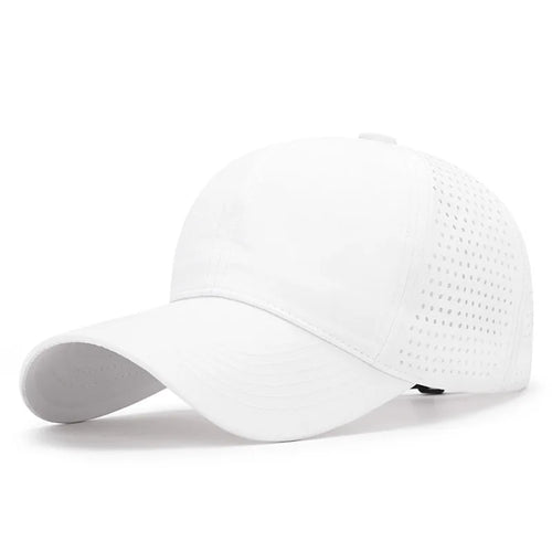 Breathable Mesh Baseball Cap Unisex  Casual Style Polyester Hat Lightweight Solid Color Adjustable Sun Cap for Outdoor