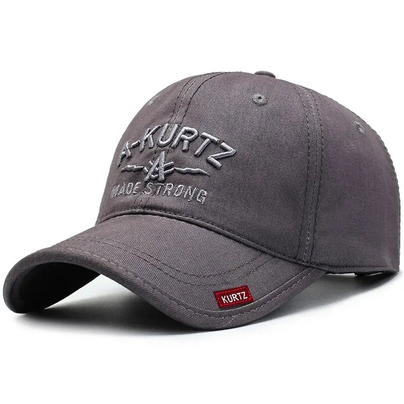 Unisex Korean Style Baseball Cap Embroidered Casual Outdoor Sun Hat