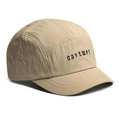 Men'S Short-Brim Baseball Cap - Lightweight Breathable Quick-Dry Polyester Street Style Non-Stretch Fabric Hand Washable Casual