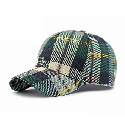 Ethnic Wind Hat for Men and Women Outdoor Sunshade Baseball Hat Fashion Imitation Cowboy Print Hard Top Duck Tongue Hat Trend