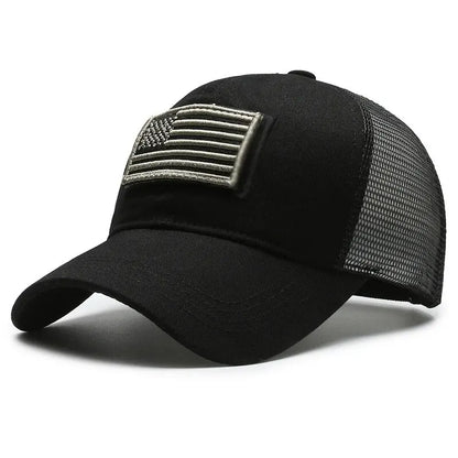 Unisex Mesh Baseball Cap – Breathable Embroidered Outdoor Summer Sun Hat