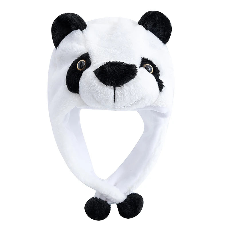 New Style Unisex Funny 3D Plush Elephant Style Decorative Hat Mischievous Cap For Man Women Plush Winter Lovely Family Hat